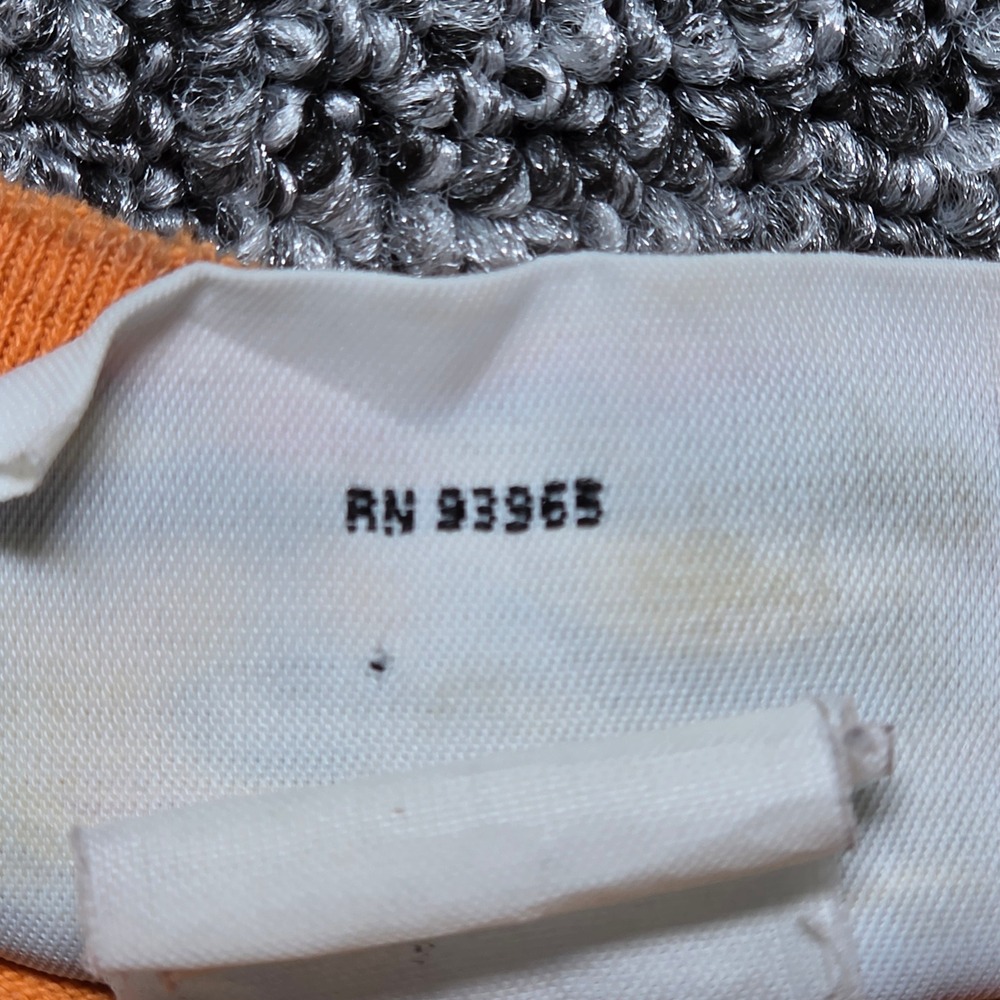 Y2K Distressed Gorpcore Tee Mens XL Orange 2006 NASCAR Tony Stewart Nextel‎ Cup - Picture 7 of 13